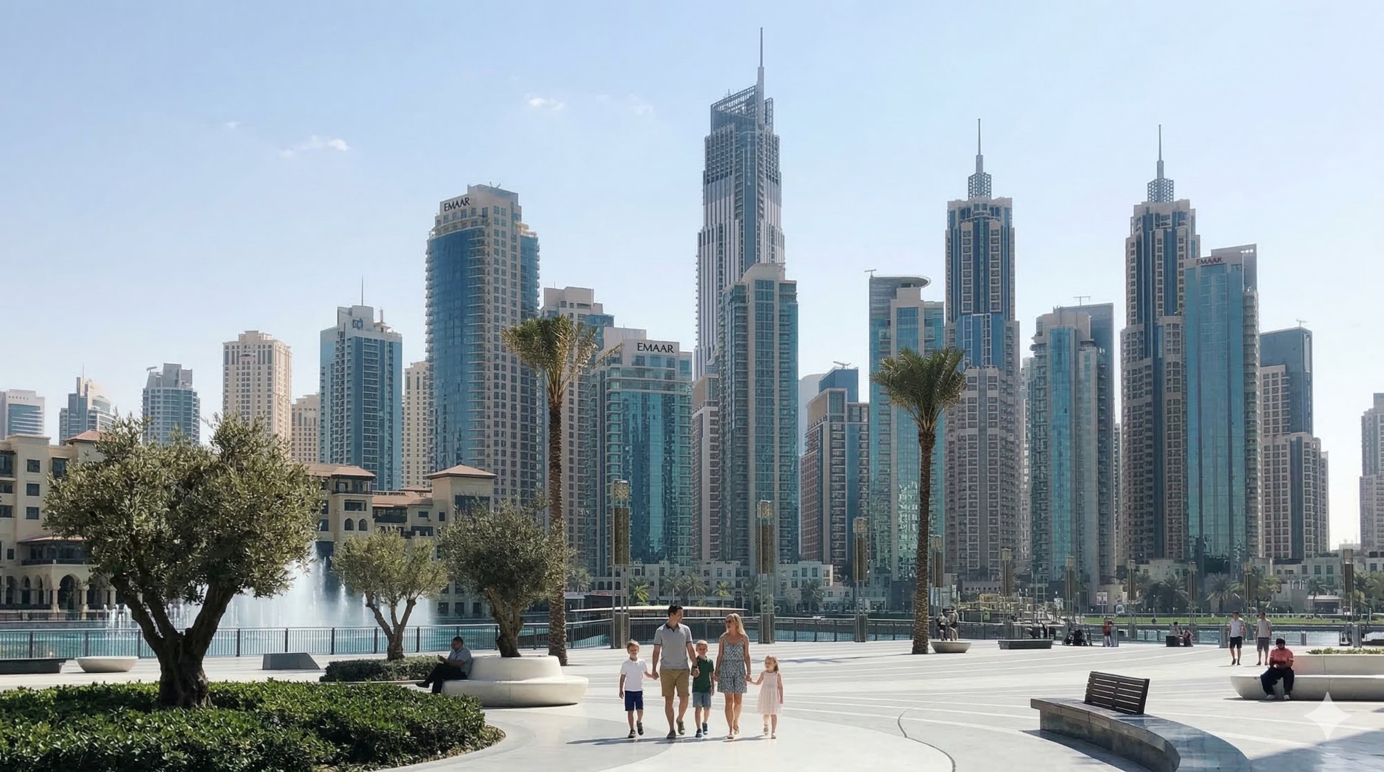 Famille à Dubaï